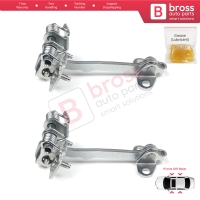 2 Pieces Front Rear Door Hinge Stop Check Strap Limiter for Peugeot 406 1995–2004 4/5 Door 9181A1 