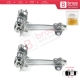 2 Pieces Front Rear Door Hinge Stop Check Strap Limiter for Peugeot 406 1995–2004 4/5 Door 9181A1 