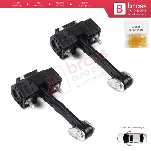 2 Pieces Front Door Hinge Stop Check Strap Limiter for Citroen C4 MK1 2004-2011 Picasso MK1 9181H9