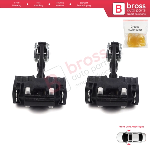 2 Pieces Front Door Hinge Stop Check Strap Limiter for Citroen C4 MK1 2004-2011 Picasso MK1 9181H9