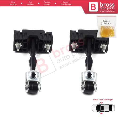 2 Pieces Front Door Hinge Stop Check Strap Limiter for Citroen C4 MK1 2004-2011 Picasso MK1 9181H9