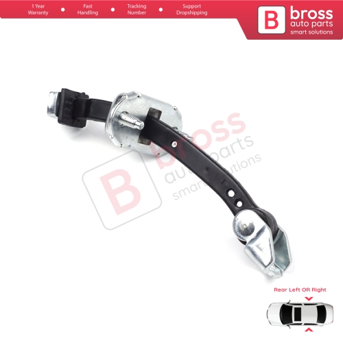 Rear Door Hinge Stop Check Strap Limiter 9181H7 for Citroen C4 MK1 Picasso MK1 2004-2011
