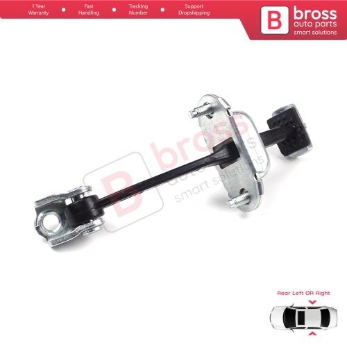 Rear Door Hinge Stop Check Strap Limiter 9181H7 for Citroen C4 MK1 Picasso MK1 2004-2011