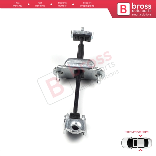 Rear Door Hinge Stop Check Strap Limiter 9181H7 for Citroen C4 MK1 Picasso MK1 2004-2011