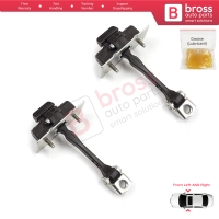 2 Pieces Front Door Hinge Stop Check Strap Limiter for Citroen C Elysee Peugeot 301 9675585080 