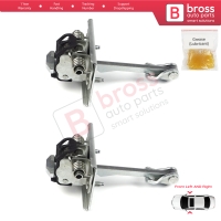 2 Pieces Front Door Hinge Stop Check Strap Limiter for Peugeot 308 MK1 4/5 Door 2007-2013 9181N2