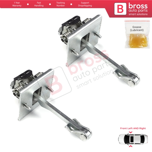2 Pieces Front Door Hinge Stop Check Strap Limiter for Peugeot 308 MK1 4/5 Door 2007-2013 9181N2