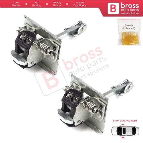 2 Pieces Front Door Hinge Stop Check Strap Limiter for Peugeot 308 MK1 4/5 Door 2007-2013 9181N2