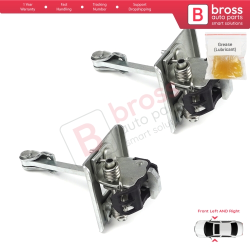 2 Pieces Front Door Hinge Stop Check Strap Limiter for Peugeot 308 MK1 4/5 Door 2007-2013 9181N2