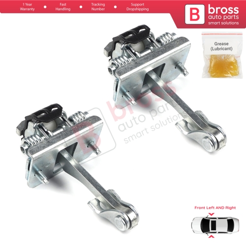 2 Pieces Front Door Hinge Stop Check Strap Limiter for Peugeot Partner Citroen Berlingo Tepee 2008-2018 9181P2