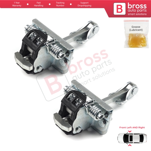 2 Pieces Front Door Hinge Stop Check Strap Limiter for Peugeot Partner Citroen Berlingo Tepee 2008-2018 9181P2