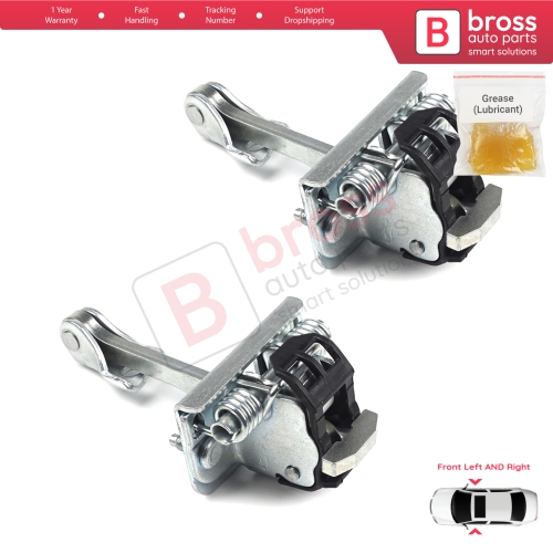 2 Pieces Front Door Hinge Stop Check Strap Limiter for Peugeot Partner Citroen Berlingo Tepee 2008-2018 9181P2