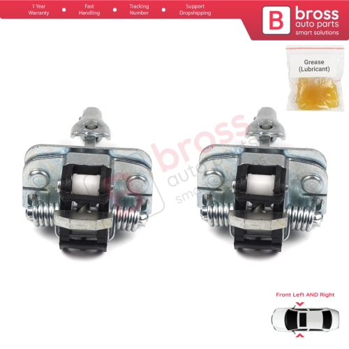 2 Pieces Front Door Hinge Stop Check Strap Limiter for Peugeot Partner Citroen Berlingo Tepee 2008-2018 9181P2