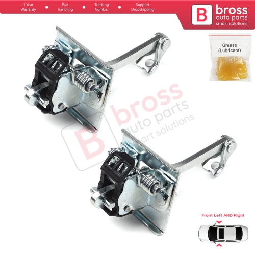 2 Pieces Front Door Hinge Stop Check Strap Limiter for Peugeot 3008 MK1 5008 MK1 9181Q2 