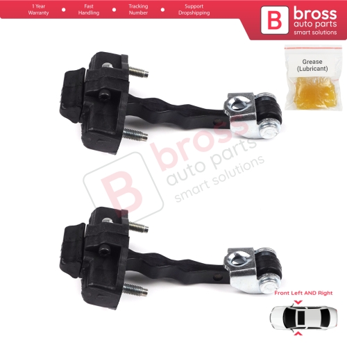 2 Pieces Front Door Hinge Stop Check Strap Limiter for Fiat Doblo 263 Citroen Nemo Peugeot Bipper Opel Combo D 9035AP 