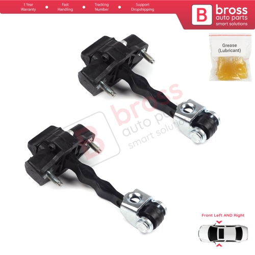 2 Pieces Front Door Hinge Stop Check Strap Limiter for Fiat Doblo 263 Citroen Nemo Peugeot Bipper Opel Combo D 9035AP 