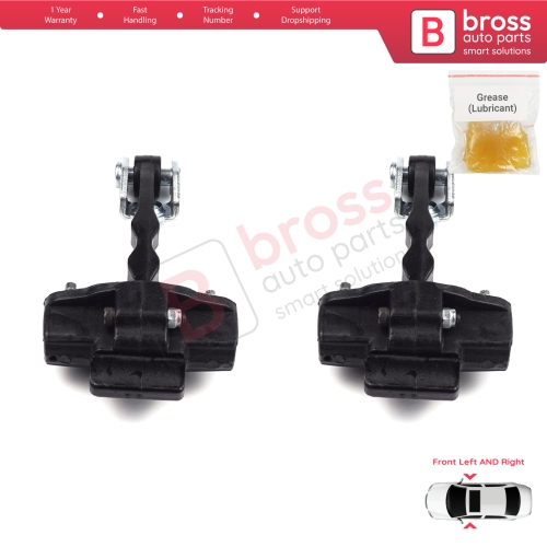 2 Pieces Front Door Hinge Stop Check Strap Limiter for Fiat Doblo 263 Citroen Nemo Peugeot Bipper Opel Combo D 9035AP 