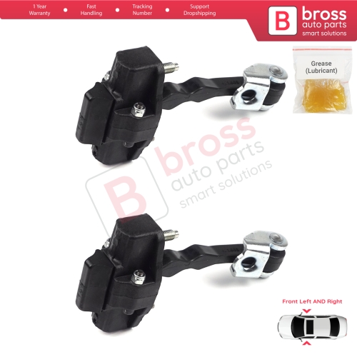 2 Pieces Front Door Hinge Stop Check Strap Limiter for Fiat Doblo 263 Citroen Nemo Peugeot Bipper Opel Combo D 9035AP 