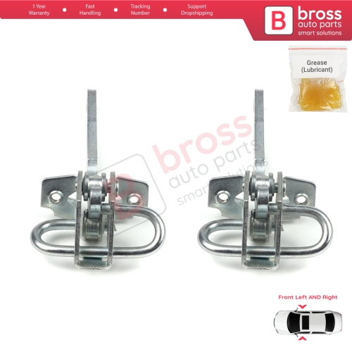 2 Pieces Front Door Hinge Stop Check Strap Limiter for Citroen Relay MK1 230 244 1994-2006 918179