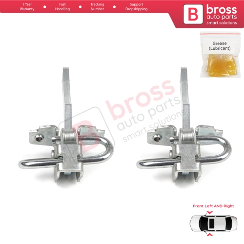 2 Pieces Front Door Hinge Stop Check Strap Limiter for Citroen Relay MK1 230 244 1994-2006 918179