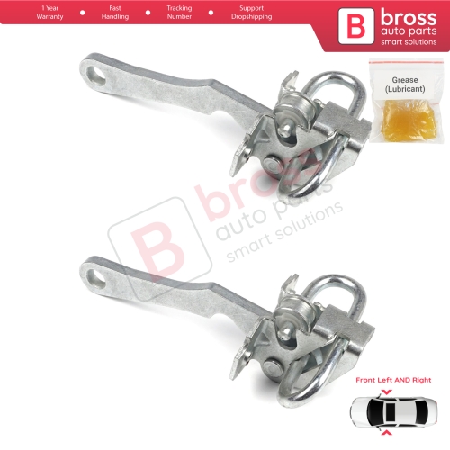 2 Pieces Front Door Hinge Stop Check Strap Limiter for Citroen Relay MK1 230 244 1994-2006 918179