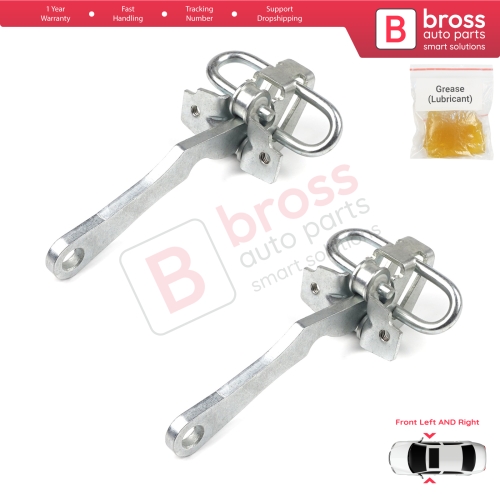 2 Pieces Front Door Hinge Stop Check Strap Limiter for Citroen Relay MK1 230 244 1994-2006 918179