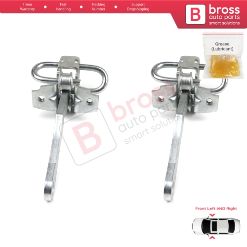 2 Pieces Front Door Hinge Stop Check Strap Limiter for Citroen Relay MK1 230 244 1994-2006 918179