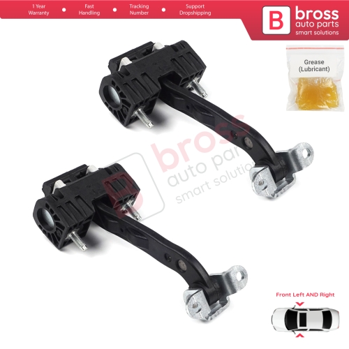 2 Pieces Front Door Hinge Stop Check Strap Limiter for Citroen Relay Jumper MK2 250 290 2006-On 9181N9