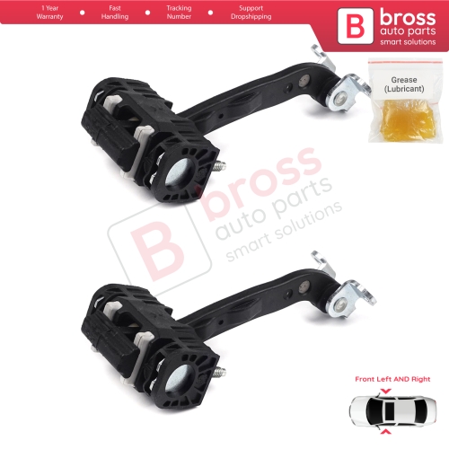2 Pieces Front Door Hinge Stop Check Strap Limiter for Citroen Relay Jumper MK2 250 290 2006-On 9181N9