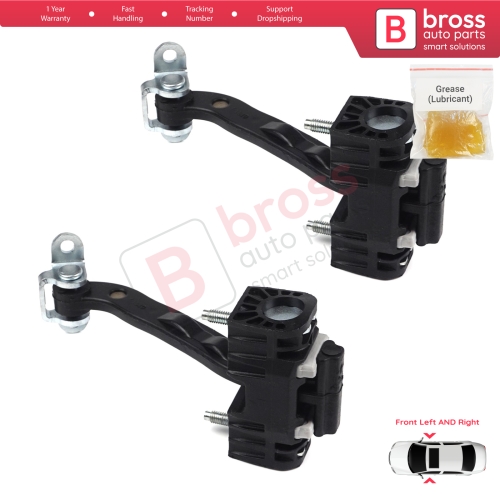 2 Pieces Front Door Hinge Stop Check Strap Limiter for Citroen Relay Jumper MK2 250 290 2006-On 9181N9