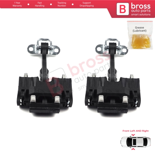 2 Pieces Front Door Hinge Stop Check Strap Limiter for Citroen Relay Jumper MK2 250 290 2006-On 9181N9
