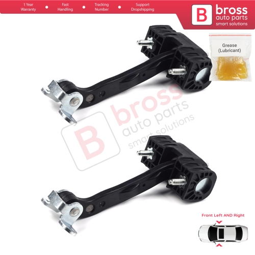 2 Pieces Front Door Hinge Stop Check Strap Limiter for Citroen Relay Jumper MK2 250 290 2006-On 9181N9