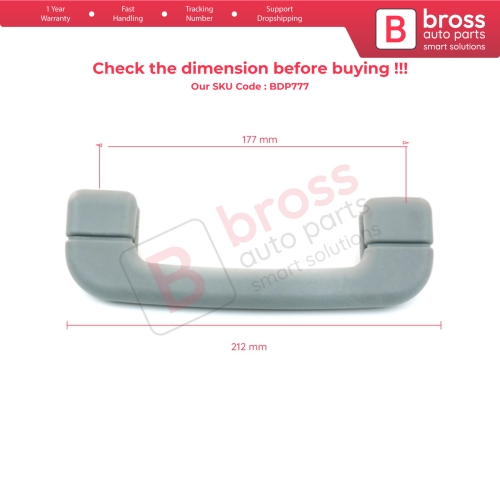 Interior Roof Grab Handle Gray 7700808072 for Renault Laguna MK1 Safrane