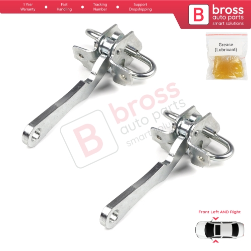2 Pieces Front Door Hinge Stop Check Strap Limiter for Citroen Jumper MK1 230 244 1994-2006 918179