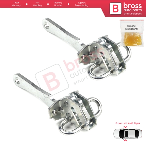 2 Pieces Front Door Hinge Stop Check Strap Limiter for Citroen Jumper MK1 230 244 1994-2006 918179