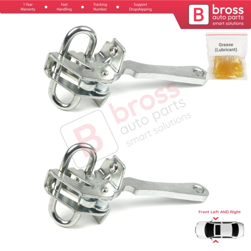 2 Pieces Front Door Hinge Stop Check Strap Limiter for Citroen Jumper MK1 230 244 1994-2006 918179