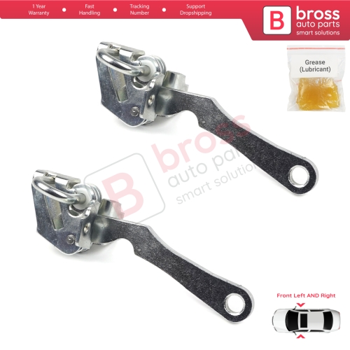 2 Pieces Front Door Hinge Stop Check Strap Limiter for Citroen Jumper MK1 230 244 1994-2006 918179
