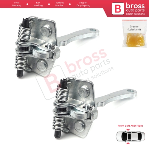 2 Pieces Front Door Hinge Stop Check Strap Limiter for Peugeot 306 1993-2002 918173