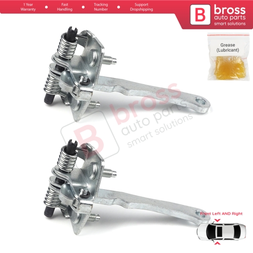 2 Pieces Front Door Hinge Stop Check Strap Limiter for Peugeot 306 1993-2002 918173