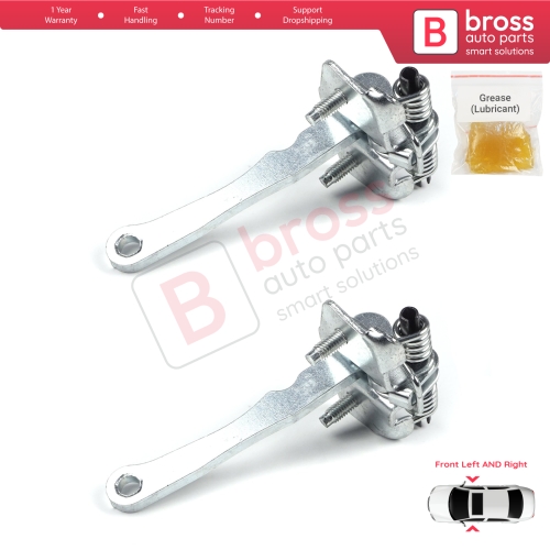 2 Pieces Front Door Hinge Stop Check Strap Limiter for Peugeot 306 1993-2002 918173