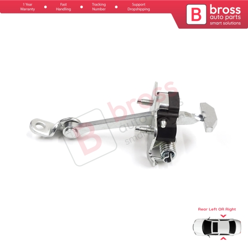 Rear Door Hinge Stop Check Strap Limiter 9181K0 for Peugeot 307 4/5-Door