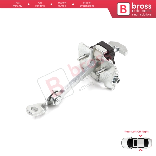 Rear Door Hinge Stop Check Strap Limiter 9181K0 for Peugeot 307 4/5-Door