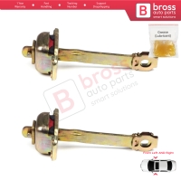 2 Pieces Front Door Hinge Stop Check Strap Limiter for VW Transporter T4 Caravelle EuroVan 1990-2004 701837249A