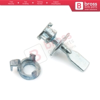 Front Door Lock Barrel Repair Kit 42.5 mm 6K0837223A for VW Sharan Seat Alhambra Ford Galaxy