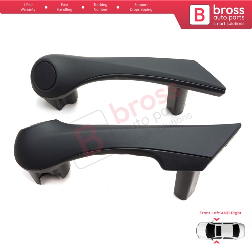 Front Inner Door Handle Grip Black 7701475315 16 for Renault Megane MK2