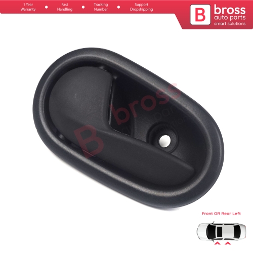 Interior Left Door Handle 806717698R for Renault Symbol 3 Dacia Sandero 2