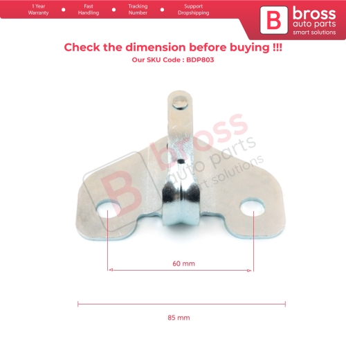 Rear Door Bottom Lock Striker 1606539480 for Fiat Citroen Peugeot