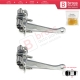 2 Pieces Rear Door Hinge Stop Check Strap Limiter for Peugeot 306 1993-2002 9181.72