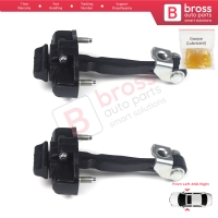 2 Pieces Front Door Hinge Stop Check Strap Limiter for Fiat Tipo 356 357 Egea 2015-On 51983934 