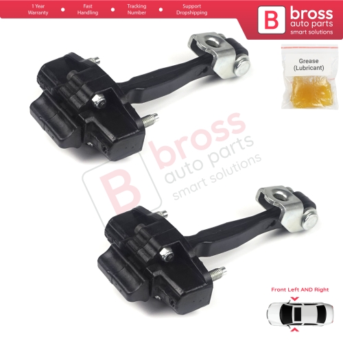 2 Pieces Front Door Hinge Stop Check Strap Limiter for Fiat Tipo 356 357 Egea 2015-On 51983934 